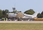Aircraft N753KS, Piper PA-28R-201, at KOSH, photo by MarkPasqualino