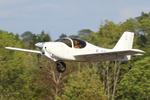Aircraft G-CCEF, LAA 80th Anniversary Rally, at EGBG, photo by Chris Hall