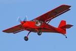 Aircraft G-XFOX, LAA 80th Anniversary Rally, at EGBG, photo by Chris Hall