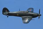Aircraft PZ865, LAA 80th Anniversary Rally, at EGBG, photo by Chris Hall
