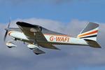 Aircraft G-WAFI, LAA 80th Anniversary Rally, at EGBG, photo by Chris Hall