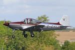 Aircraft G-CYLL, LAA 80th Anniversary Rally, at EGBG, photo by Chris Hall