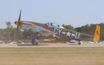 Aircraft N5428V, North American P-51D, at KOSH, photo by MarkPasqualino