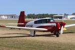 Aircraft N312AV, Mooney M20C, at KOSH, photo by MarkPasqualino