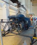 Aircraft OH-HIA, Bell 47D-1 at the Suomen Ilmailumuseo (Finnish Aviation Museum), Vantaa, photo by iwarnecke