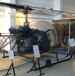 Aircraft OH-HIA, Bell 47D-1 at the Suomen Ilmailumuseo (Finnish Aviation Museum), Vantaa, photo by iwarnecke