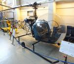 Aircraft OH-HIA, Bell 47D-1 at the Suomen Ilmailumuseo (Finnish Aviation Museum), Vantaa, photo by iwarnecke
