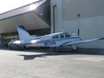 Aircraft N5734V, Parked by a hanger, at POC, photo by Helicopterfriend