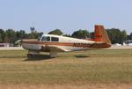 Aircraft N2701W, Mooney M20E, at KOSH, photo by MarkPasqualino