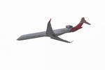 Aircraft EC-MLN, Bombardier CRJ-1000 long approach rwy 21, Nantes-Atlantique airport (LFRS-NTE), at LFRS, photo by Yves-Q