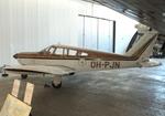 Aircraft OH-PJN, Piper PA-28R-180 Cherokee Arrow at the Suomen Ilmailumuseo (Finnish Aviation Museum), Vantaa, photo by iwarnecke