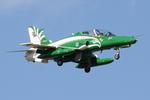 Aircraft 8804, Bae Hawk T.165 reg 8804 of RSAF Aerobatic Team approaching RW13 Malta., at LMML, photo by raymond