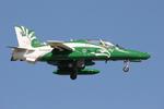 Aircraft 8806, Bae Hawk T.165 of RSAF Aerobatic Team reg 8806 n final approach Malta RW13., at LMML, photo by raymond