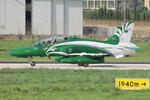 Aircraft 8810, Bae Hawk T.165 of RSAF Aerobatic Team reg 8810 backtracking the runway for departure from Malta., at LMML, photo by raymond