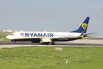 Aircraft SP-RNR, Boeing 737-8AS reg SP-RNR of Buzzair (Ryanair) taxiing out from Taxiway 'C' for departure from Malta., at LMML, photo by raymond