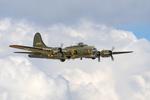 Aircraft G-BEDF, 124485 (44-85784, G-BEDF) 1944 Boeing B-17G Sally B BoB Display Duxford, at EGSU, photo by PhilR