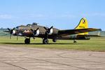 Aircraft G-BEDF, 44-85784 (G-BEDF) 1944 Boeing B-17G Flying Fortress 'Sally B' USAF IWM Duxford, at EGSU, photo by PhilR