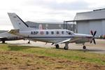 Aircraft 100, Socata TBM-700, Static display, Morlaix-Ploujean airport (LFRU-MXN), at LFRU, photo by Yves-Q