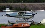 Aircraft C-GGKT, Skywagon of Clarenville Aviaton Limited at Clarenville, New Foundland, Canada, at CCZ3, photo by ReinhardJost