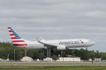 Aircraft N910AN, American 1781 arrives at Southwest Florida International Airport following flight from Charlotte-Douglas International Airport, at KRSW, photo by Suncoast Spotter