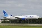 Aircraft N17460, United 1115 arrives at Southwest Florida International Airport following flight from Newark-Liberty International Airport, at KRSW, photo by Suncoast Spotter