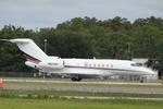 Aircraft N823QS, Execjet 823 departs Southwest Florida International Airport enroute to Raleigh-Durham International Airport, at KRSW, photo by Suncoast Spotter