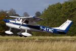 Aircraft G-ATMC, LAA 80th Anniversary Rally, at EGBG, photo by Chris Hall