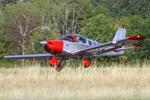 Aircraft G-CMOG, LAA 80th Anniversary Rally, at EGBG, photo by Chris Hall