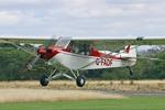 Aircraft G-FADF, LAA 80th Anniversary Rally, at EGBG, photo by Chris Hall