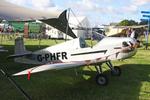 Aircraft G-PHFR, LAA 80th Anniversary Rally, at EGBG, photo by Chris Hall