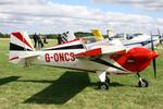 Aircraft G-ONCS, LAA 80th Anniversary Rally, at EGBG, photo by Chris Hall