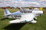 Aircraft G-BRWV, LAA 80th Anniversary Rally, at EGBG, photo by Chris Hall