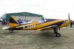 Aircraft G-AOTF, LAA 80th Anniversary Rally, at EGBG, photo by Chris Hall