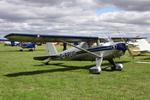 Aircraft G-BRUG, LAA 80th Anniversary Rally, at EGBG, photo by Chris Hall