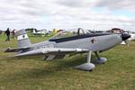 Aircraft G-XRVB, LAA 80th Anniversary Rally, at EGBG, photo by Chris Hall