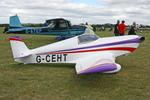 Aircraft G-CEHT, LAA 80th Anniversary Rally, at EGBG, photo by Chris Hall
