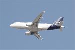 Aircraft D-AILM, Airbus A319-114, Climbing from rwy 03, Nantes-Atlantique airport (LFRS-NTE), at LFRS, photo by Yves-Q