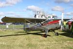 Aircraft G-AOFS, LAA 80th Anniversary Rally, at EGBG, photo by Chris Hall