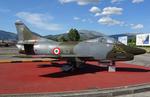 Aircraft MM6303, As Italian Air Force 63-1 on the roundabout in front of the airport L'Aquila, Italy, at LIAP, photo by ReinhardJost