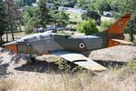 Aircraft MM54403, Fiat G.91T-1 jettrainer at the Parco Tematico dell'Aviazione, La Cerbaiola near Rimini, Italy, photo by ReinhardJost