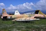 Aircraft 35265, Ex-Greek Air Force T-33 as part of a small aircraft collection at the Mesolongi Airport, Greek, at LGME01, photo by ReinhardJost