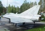 Aircraft DK-270, SAAB J35XS Draken at the Suomen Ilmavoimamuseo (Finnish Air Force Museum, formerly known as Keski-Suomen Ilmailumuseo / Aviation Museum of Central Finland), Jyväskylä-Tikkakoski, photo by iwarnecke