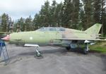 Aircraft MK-126, Mikoyan i Gurevich MiG-21UM MONGOL-B at the Suomen Ilmavoimamuseo (Finnish Air Force Museum, formerly known as Keski-Suomen Ilmailumuseo / Aviation Museum of Central Finland), Jyväskylä-Tikkakoski, photo by iwarnecke