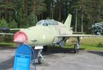 Aircraft MK-126, Mikoyan i Gurevich MiG-21UM MONGOL-B at the Suomen Ilmavoimamuseo (Finnish Air Force Museum, formerly known as Keski-Suomen Ilmailumuseo / Aviation Museum of Central Finland), Jyväskylä-Tikkakoski, photo by iwarnecke