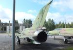 Aircraft MG-138, Mikoyan i Gurevich MiG-21bis FISHBED-N at the Suomen Ilmavoimamuseo (Finnish Air Force Museum, formerly known as Keski-Suomen Ilmailumuseo / Aviation Museum of Central Finland), Jyväskylä-Tikkakoski, photo by iwarnecke