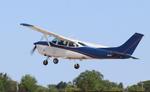 Aircraft N92RZ, Cessna R182, at KOSH, photo by MarkPasqualino