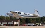 Aircraft N52611, Mooney M20J, at KOSH, photo by MarkPasqualino