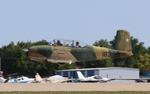Aircraft N34BV, Beech T-34A, at KOSH, photo by MarkPasqualino