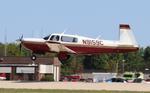 Aircraft N9159C, Mooney M20M, at KOSH, photo by MarkPasqualino
