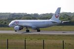 Aircraft 9H-SLK, Airbus A320-214, Taxiing rwy 07R, Brest-Bretagne Airport (LFRB-BES), at LFRB, photo by Yves-Q